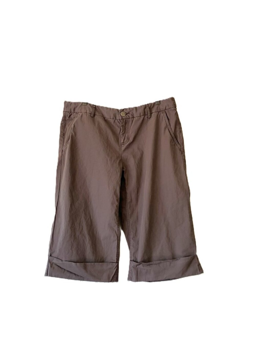 Hurley Brown Bermuda Cotton Shorts Women's Size 11